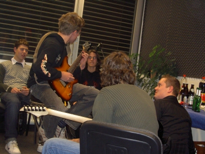 Jamsession in Regensburg am Gitarreninstitut Norberg